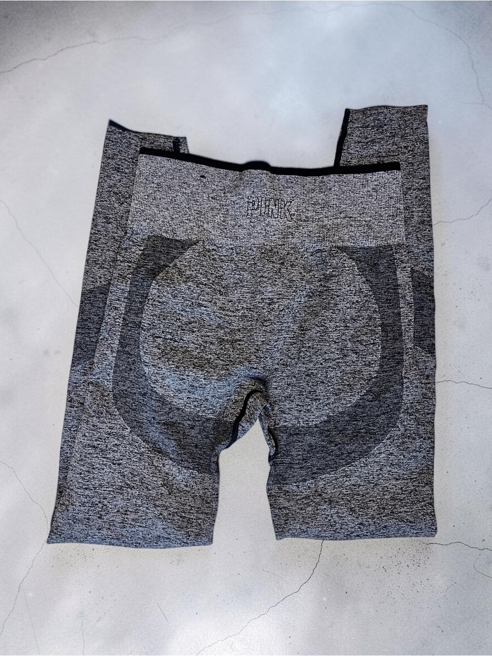 PINK Victoria's Secret Gray Seamless High-Waist Leggings